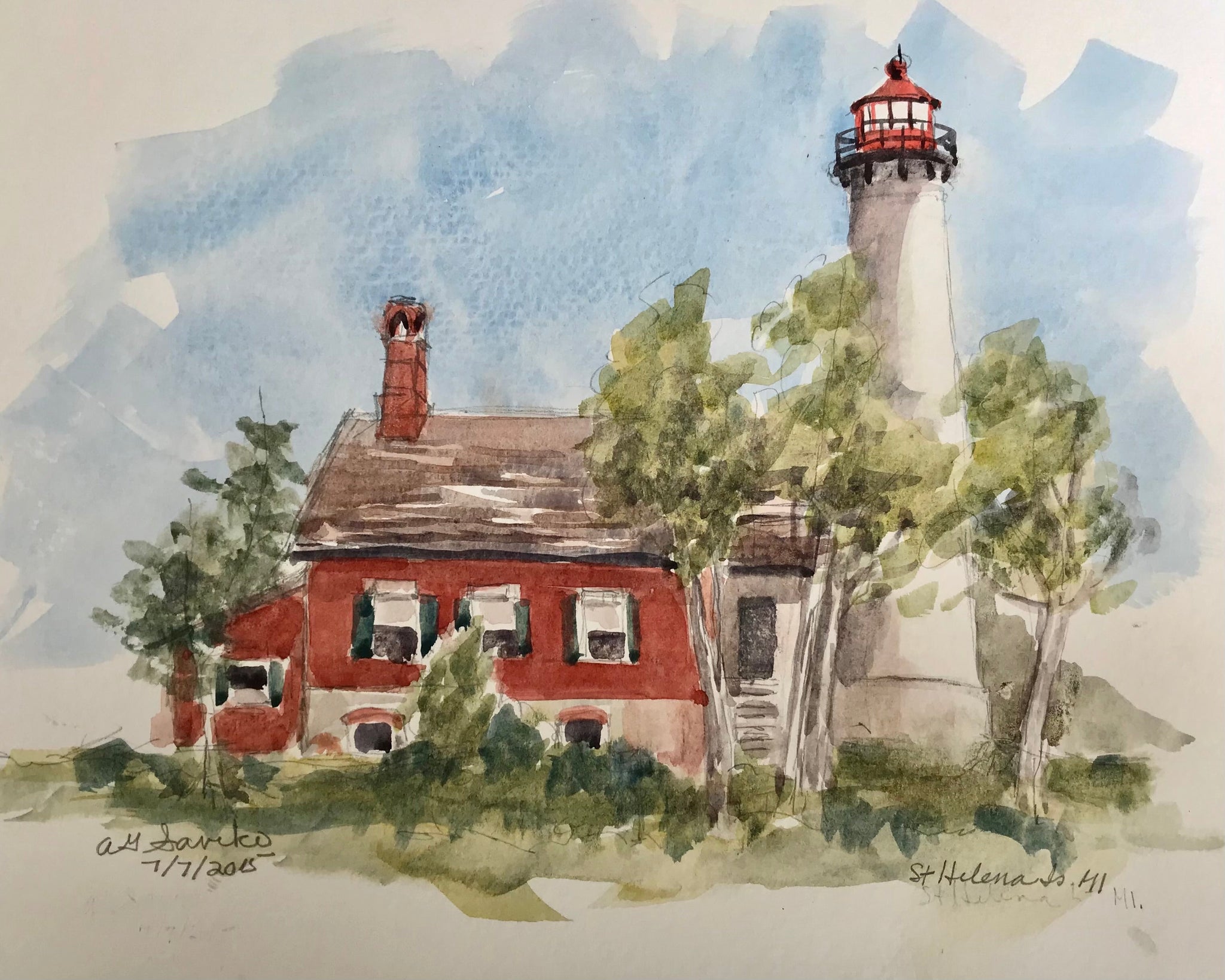 Explore Lake Michigan Straits Lighthouse